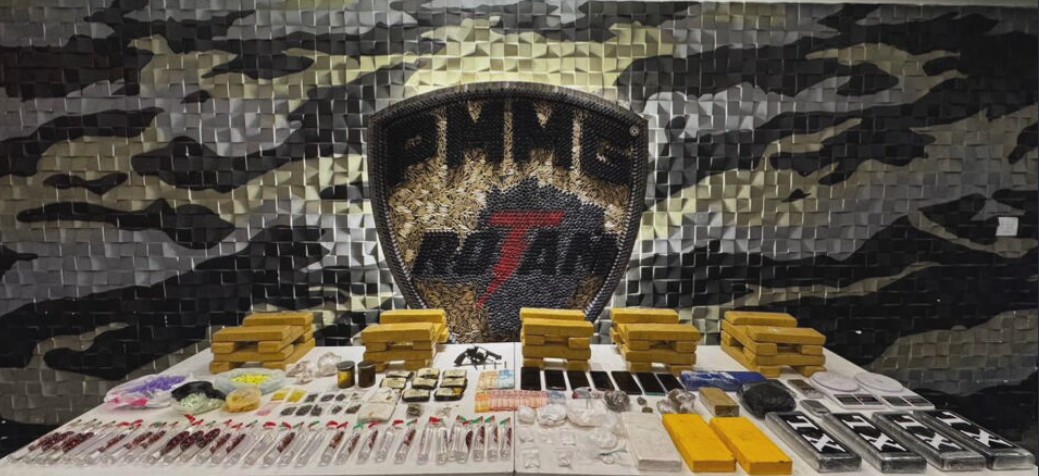 Quatro homens são presos em operação contra o tráfico em BH