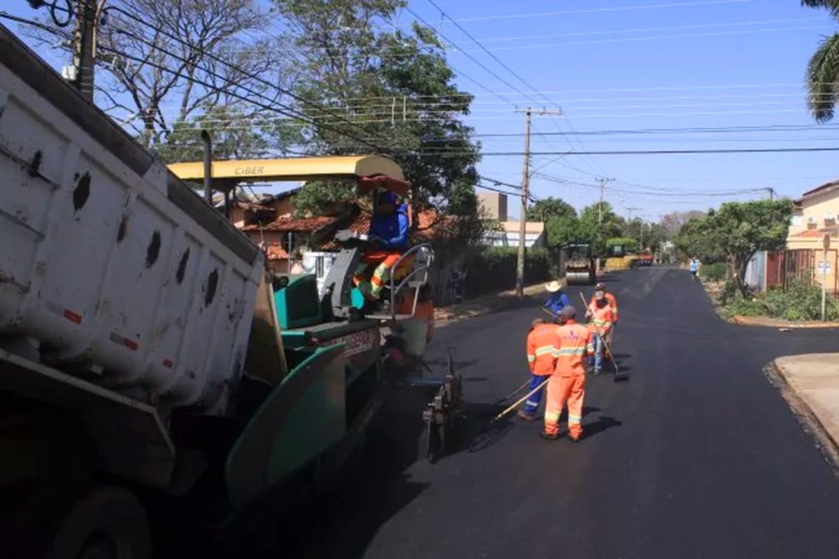 Veja quais são os 36 bairros que vão receber asfalto em Campo Grande