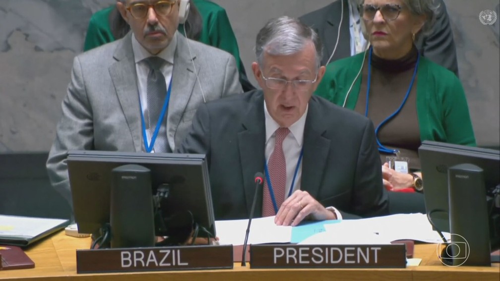 Embaixador do Brasil na ONU, Sergio Danese — Foto: JN
