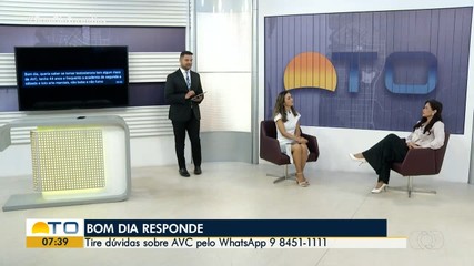 Dúvidas dos telespectadores sobre AVC são respondidas por neurocirurgiã vascular