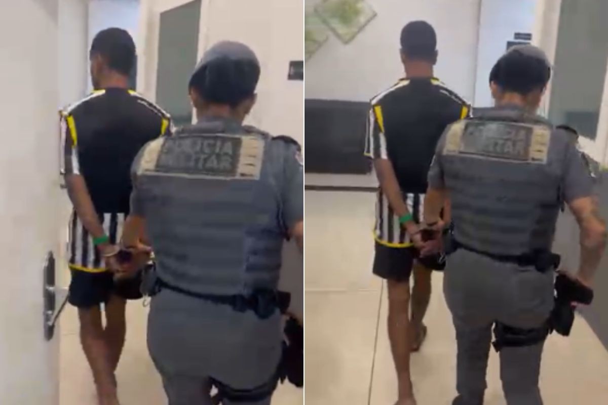 Homem é preso após espancar companheira no meio da rua no litoral de SP