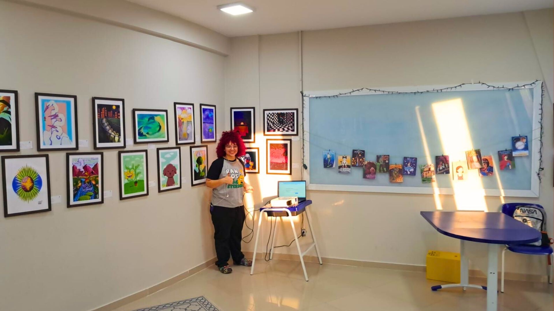 Mostra de artes reúne trabalhos de estudantes do Centro Cândido Portinari; veja programação 