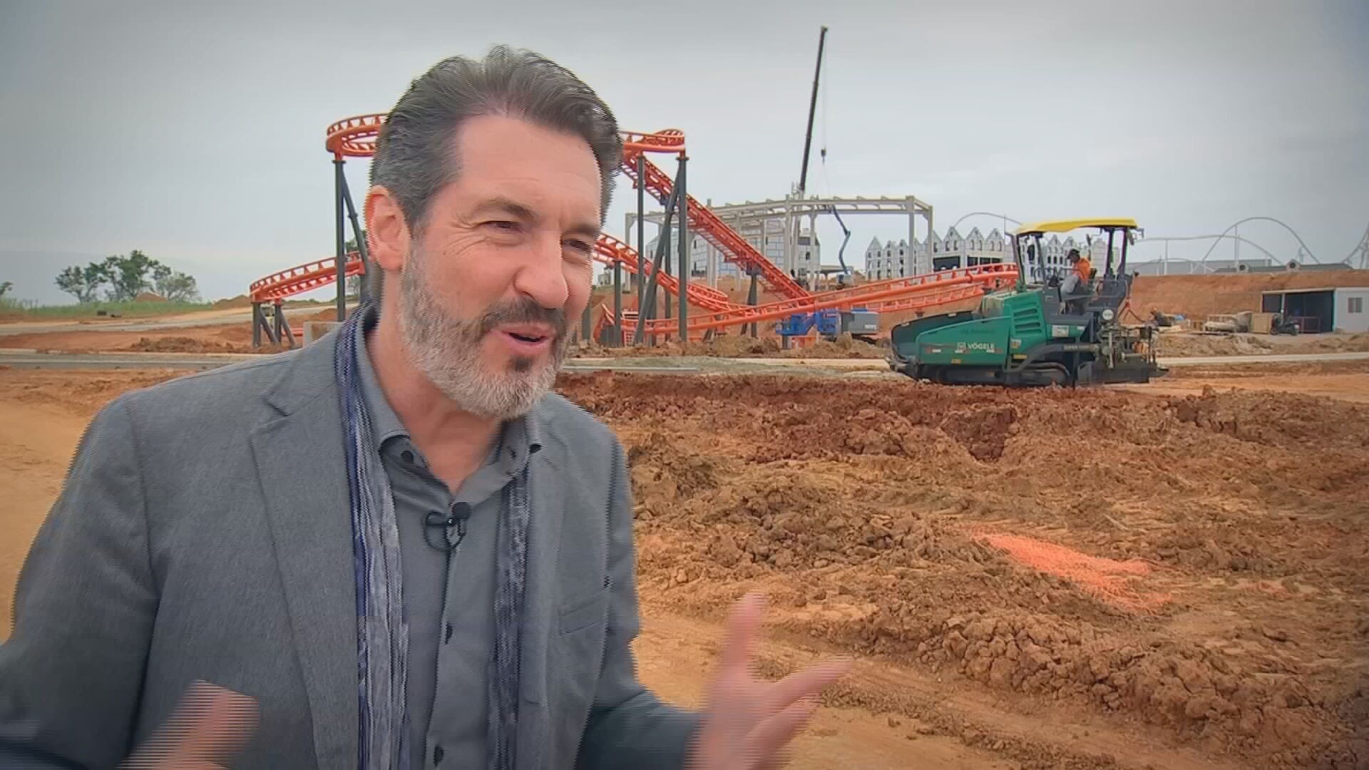 Maior parque de diversões da América Latina está sendo construído em Itu