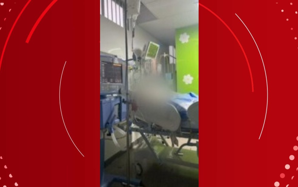 Adolescente tem corpo queimado em Campinas de Pirajá — Foto: Reprodução/TV Bahia