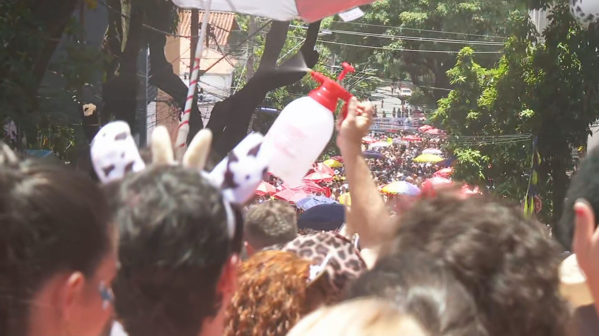 Bloco Mamá na Vaca arrasta multidão em Belo Horizonte