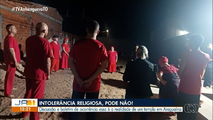 Templo em Araguaína é alvo de intolerância religiosa