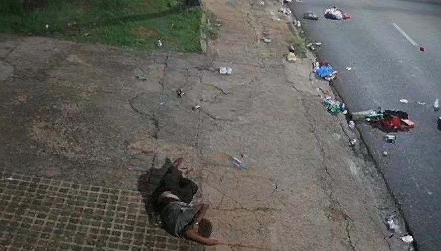 VÍDEO: Mulher é atropelada no bairro Saraiva, em Uberlândia; motorista foge 