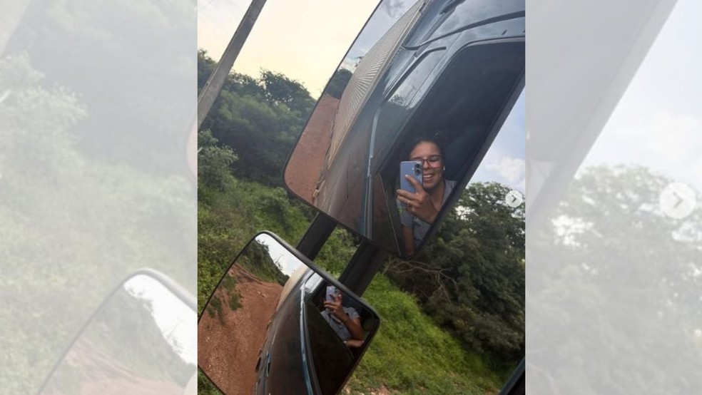 1 de 4
J&uacute;lia, moradora de Mar&iacute;lia, compartilha sua rotina como caminhoneira &mdash; Foto: Instagram/ Reprodu&ccedil;&atilde;o