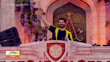 Estrutura para show de aniversário de Palmas está quase pronta; DJ Alok é uma das atrações