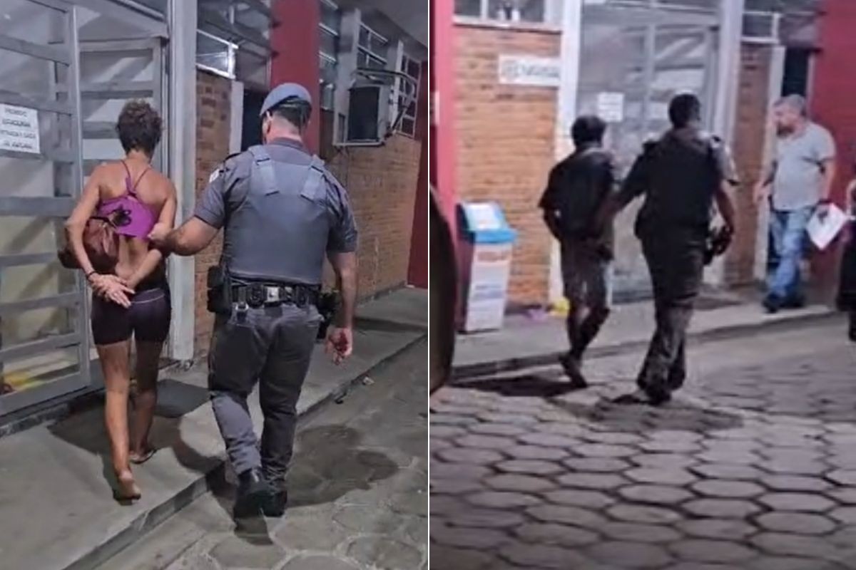Briga entre moradores de rua acaba com casal preso e homem esfaqueado no peito no interior de SP