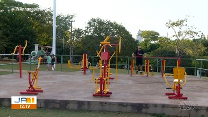 Visitantes cobram manutenção de equipamentos e roçagem no Parque Cesamar