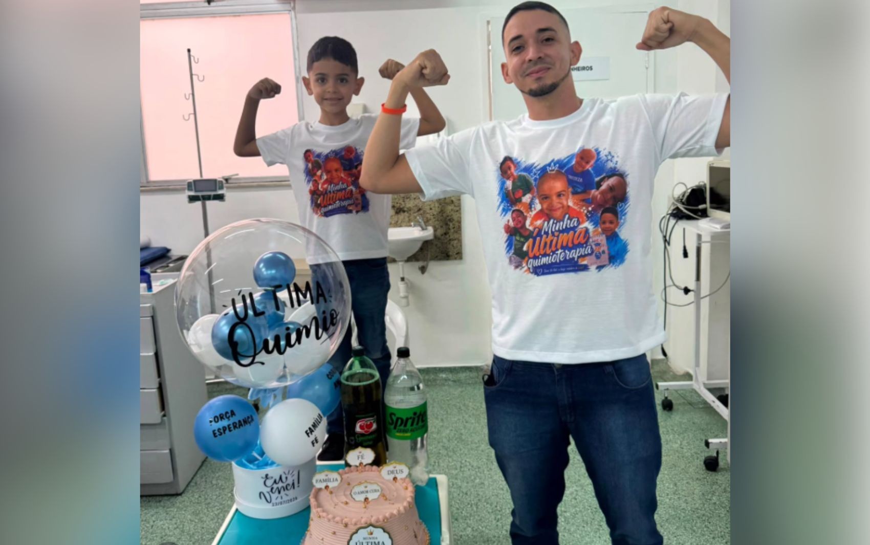 Menino vence câncer e pai ganha 'presente de Dia dos Pais antecipado' em Sergipe