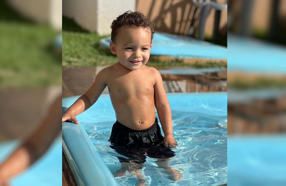 João Pedro Lemes da Silva morreu afogado em Aparecida de Goiânia — Foto: Reprodução/Redes Sociais