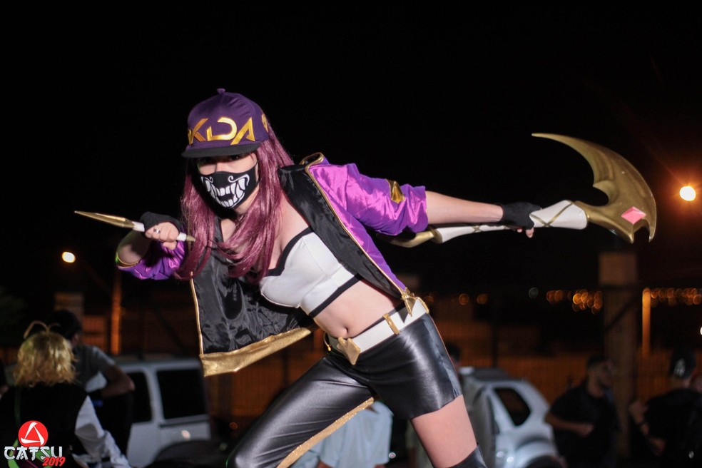 Cosplayer posa para foto durante edi&ccedil;&atilde;o 2019 da Catsu em Uberl&acirc;ndia &mdash; Foto: Catsu/Divulga&ccedil;&atilde;o