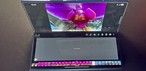 Samsung Galaxy Z Fold7 semiaberto para edição de foto