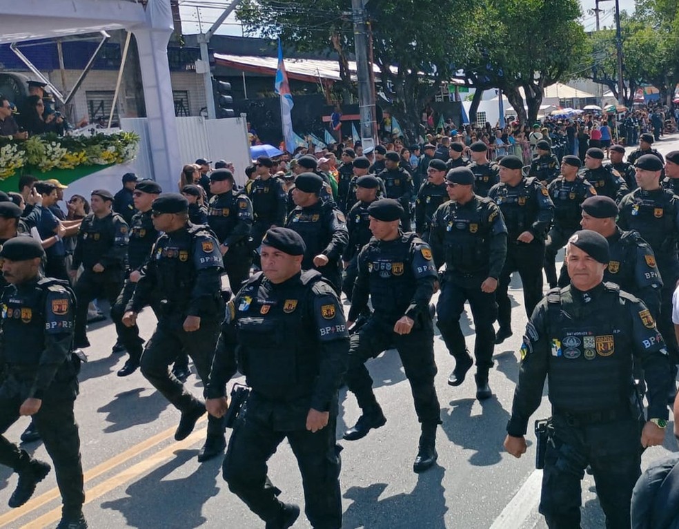 Militares no Desfile