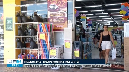 Período de contratação de trabalhadores temporários está em alta