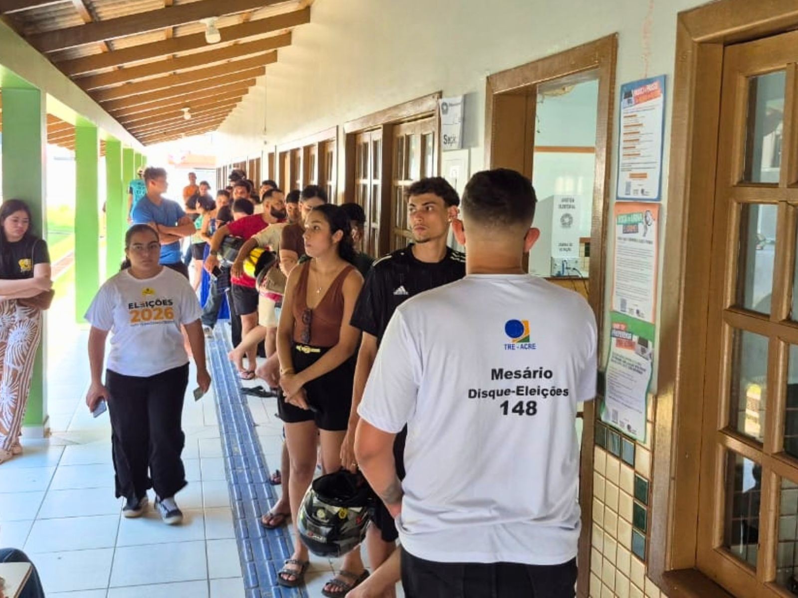 Abstenção cai no 1º turno no Acre na comparação com 2022; mais de 125 mil eleitores não foram votar
