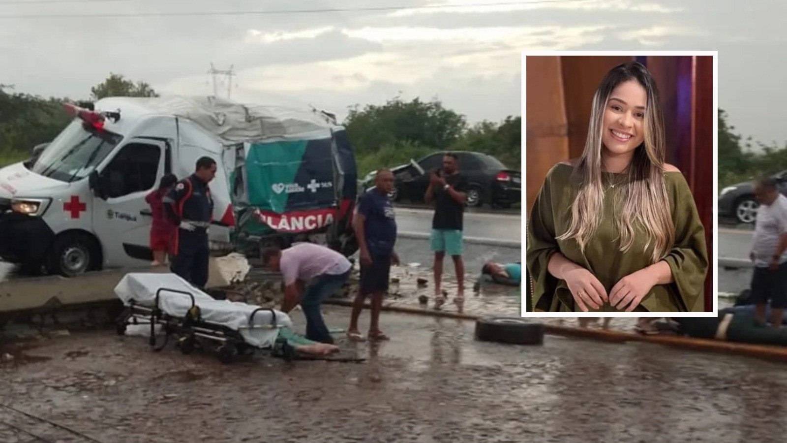 Profissionais de saúde feridas em acidente com ambulância no Ceará estão na UTI
