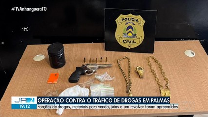 Operação contra o tráfico de drogas é realizada em Palmas; saiba mais