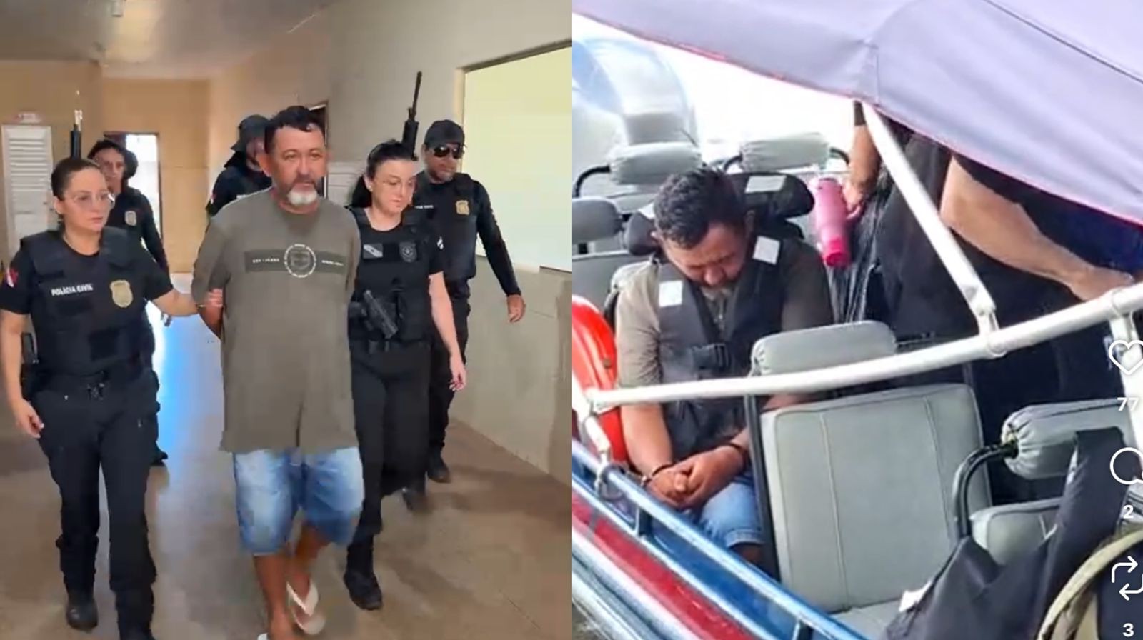 Filho que matou a mãe em Juruti é transferido para presídio de Santarém 