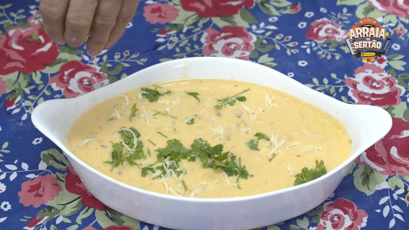 Concurso de culinária junina: aprenda a fazer um delicioso creme de milho