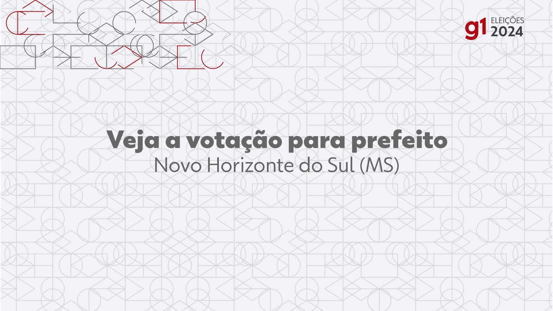 Eleições 2024: Guga, do PSDB, é eleito prefeito de Novo Horizonte do Sul no 1º turno