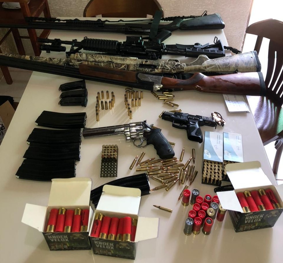 Investigação mira em tráfico transnacional de drogas — Foto: Polícia Federal