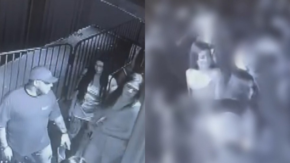 Primas desaparecidas no PR: imagens mostram jovens e suspeito em boate | G1