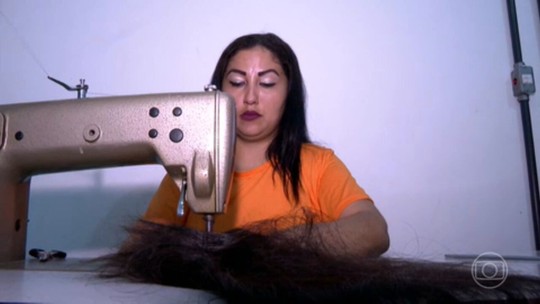 Apreensões de cabelo contrabandeado aumentaram mais de 800% - Programa: Jornal Hoje 