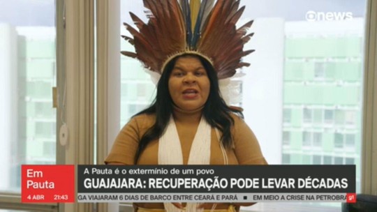 'Recuperação pode levar décadas', diz ministra Sônia Guajajara sobre degradação das terras indígenas Yanomami e contaminação por mercúrio - Programa: GloboNews em Pauta 