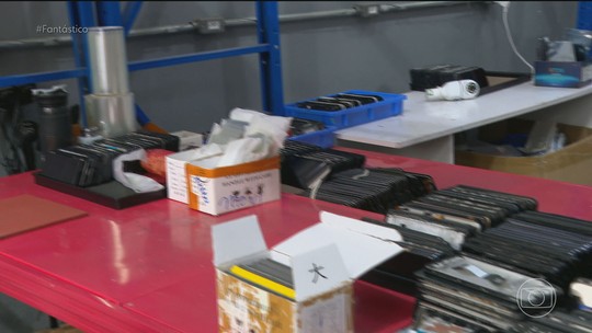 Operação apreende 60 toneladas de celulares roubados e desmonta esquema bilionário
