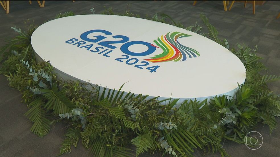 Enfrentamento das mudanças climáticas e reforma de instituições estão entre as prioridades da reunião de cúpula G20 — Foto: Reprodução/TV Globo