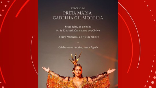 Corpo de Preta Gil cremado no Caju após velório no Theatro Municipal - Foto: (Reprodução/Redes Sociais)