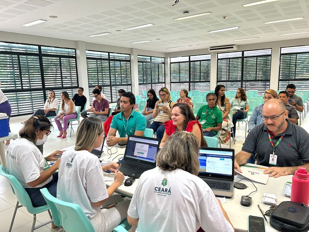 Servidores públicos do estado do Ceará — Foto: Divulgação/Issec