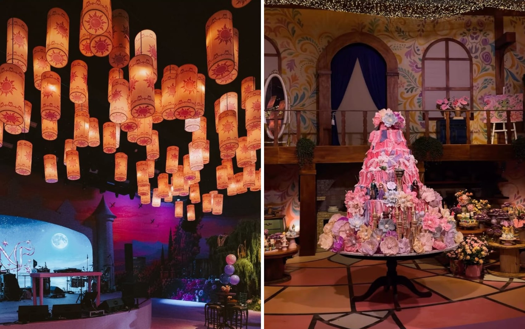 Bolo de quatro andares, 300 mil luzes e show de Wesley Safadão: veja detalhes da festa de aniversário de Maria Flor, filha de Virginia e Zé Felipe
