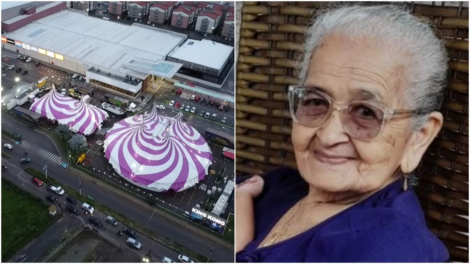 Idosa morre em acidente com elevador em circo no Pátio Norte Shopping