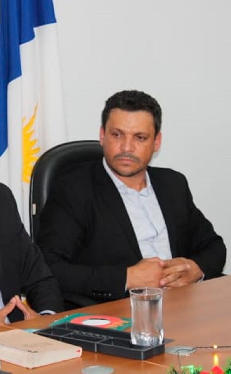 Vereador Marcos do Chico (PTB) assumiu a prefeitura de Caseara — Foto: Reprodução/Instagram Caseara