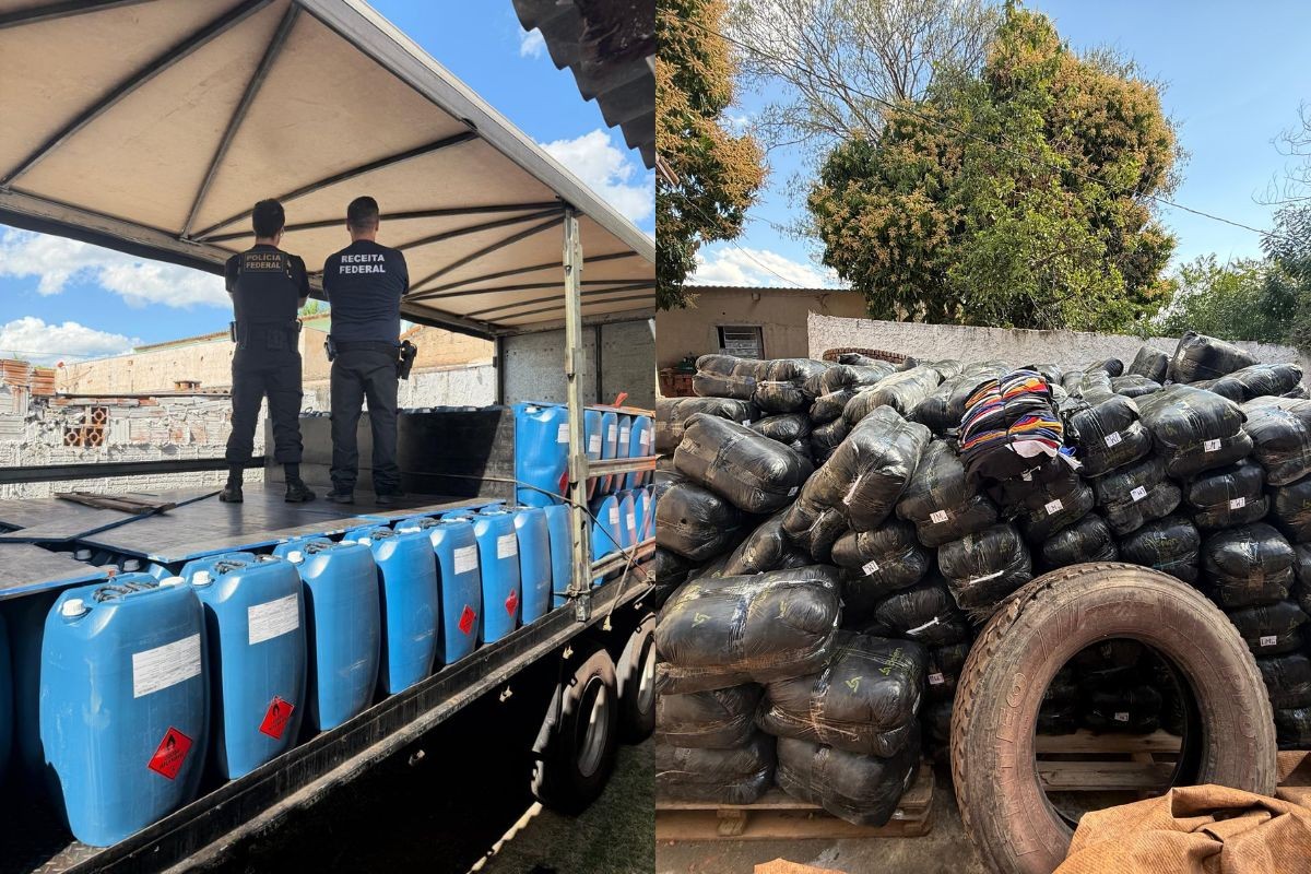 Insumo capaz de produzir 22 toneladas de cocaína é apreendido na fronteira com a Bolívia