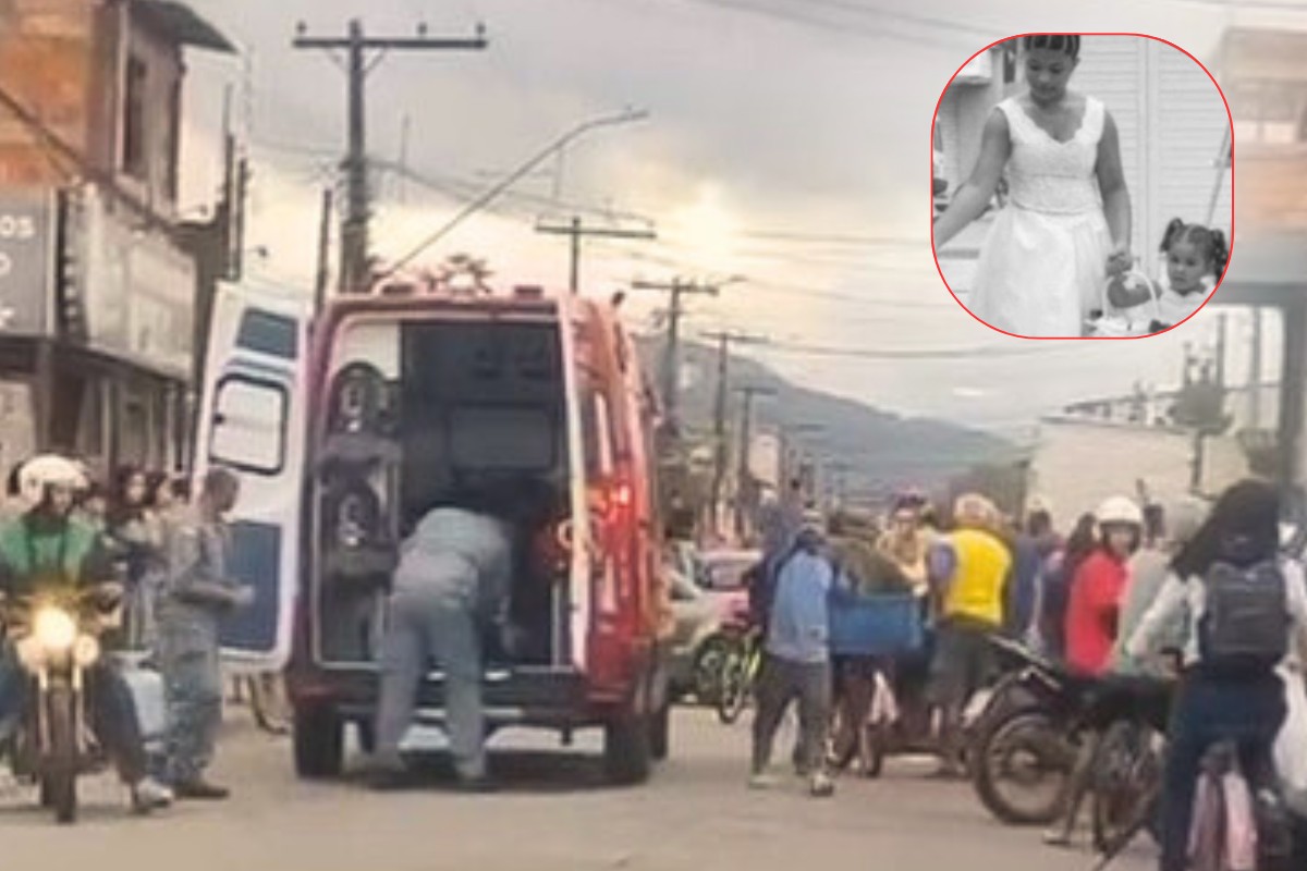 Irmãs de 13 e 3 anos morrem atropeladas por carreta após saírem de escola no litoral de SP