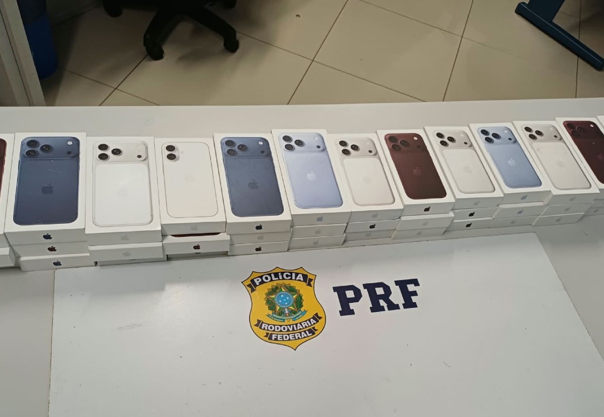 Motorista é flagrado com 39 celulares sem nota fiscal na Via Dutra, em Barra Mansa