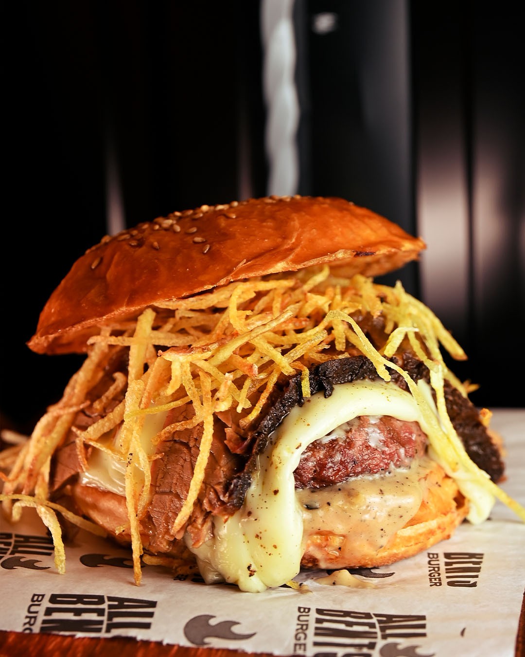 ALL BENTS: Minas Texas Burger (Sanduíches, hambúrgueres)— Foto: Divulgação/JF Sabor