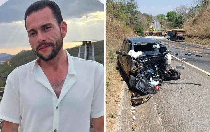 Engenheiro morre após bater de frente com carreta em rodovia de Goiás - BR-414