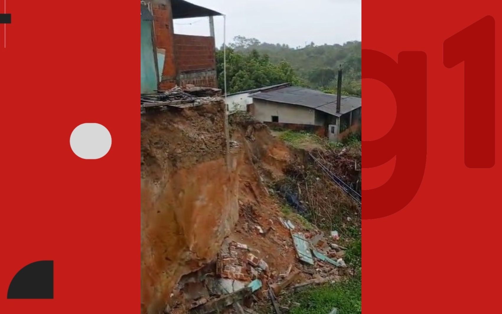 Alagamentos, deslizamentos e quedas de árvores: forte chuva provoca prejuízos em cidades do sul da Bahia