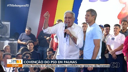 Laurez Moreira é oficializado como candidato ao Governo do Tocantins