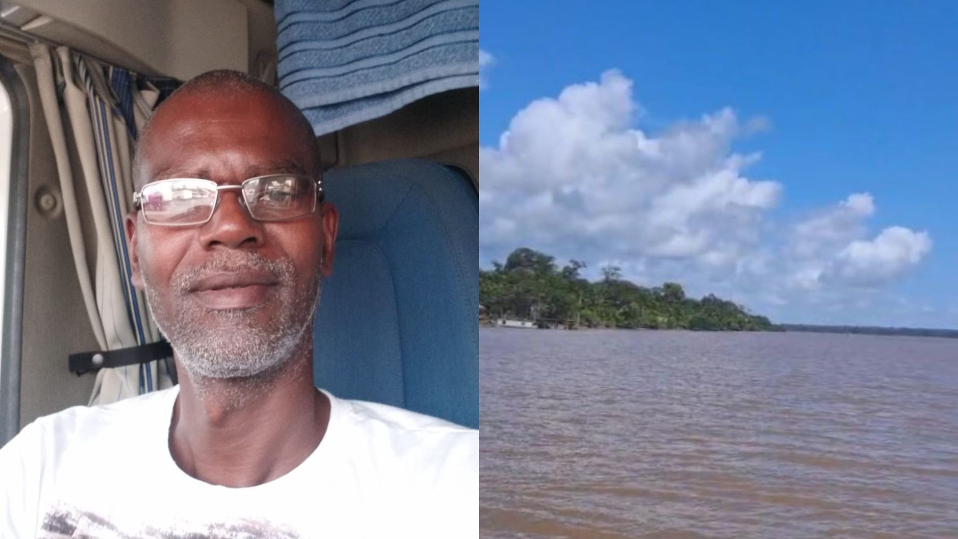 Equipes realizam buscas por motorista que desapareceu durante viagem de balsa no rio Amazonas