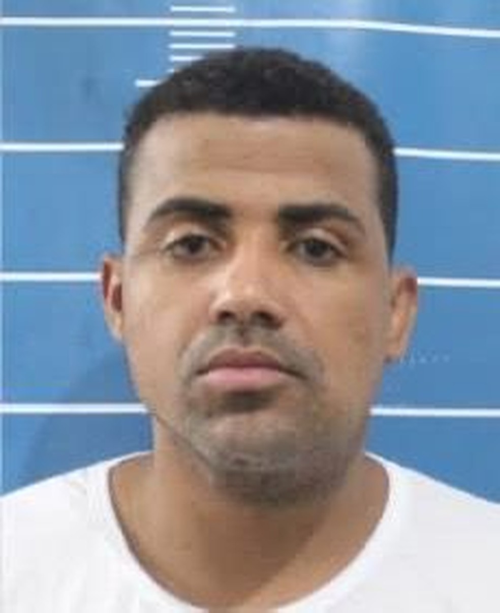 Thiego Raimundo de Oliveira Santos, o TH Joias, no Sistema Penitenciário do RJ — Foto: Reprodução