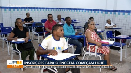 Inscrições para o Encceja começam nesta segunda-feira (4)