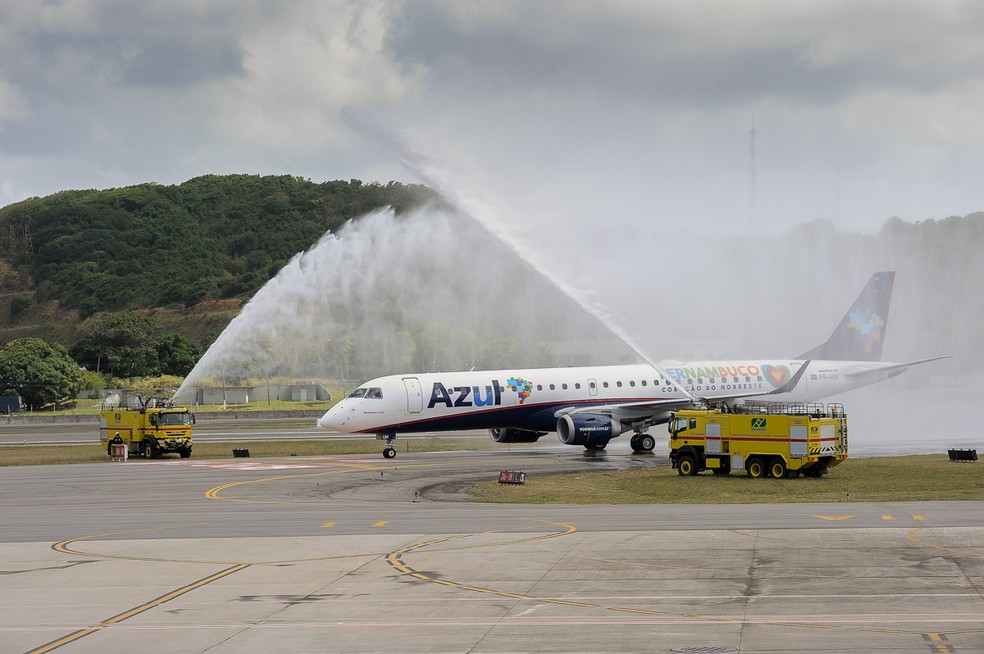 Aeroportos de Serra Talhada e Garanhuns serão beneficiados e podem receber voos da Azul Linhas Aéreas — Foto: Edmar Melo/Sei