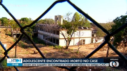 Adolescente suspeito de matar idosa é encontrado morto em unidade